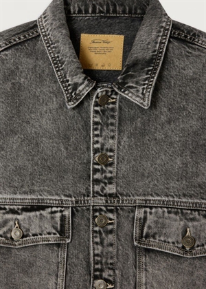 Yopday jakke Grey Salt And Pepper American Vintage 